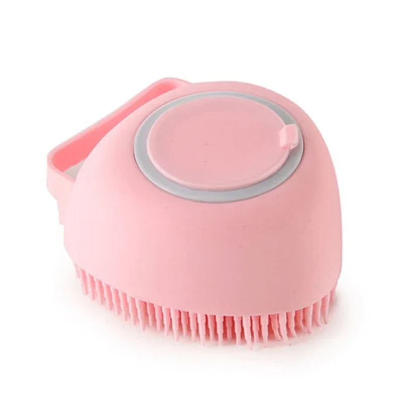 Soft Silicone Dog Bathing Grooming Brush Pet Massage Shampoo – Dog Supplies