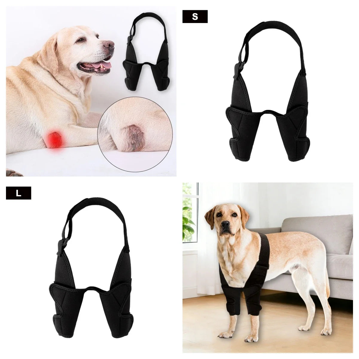 Full Coverage Dog Elbow Brace Shoulder - ProPawPet.com