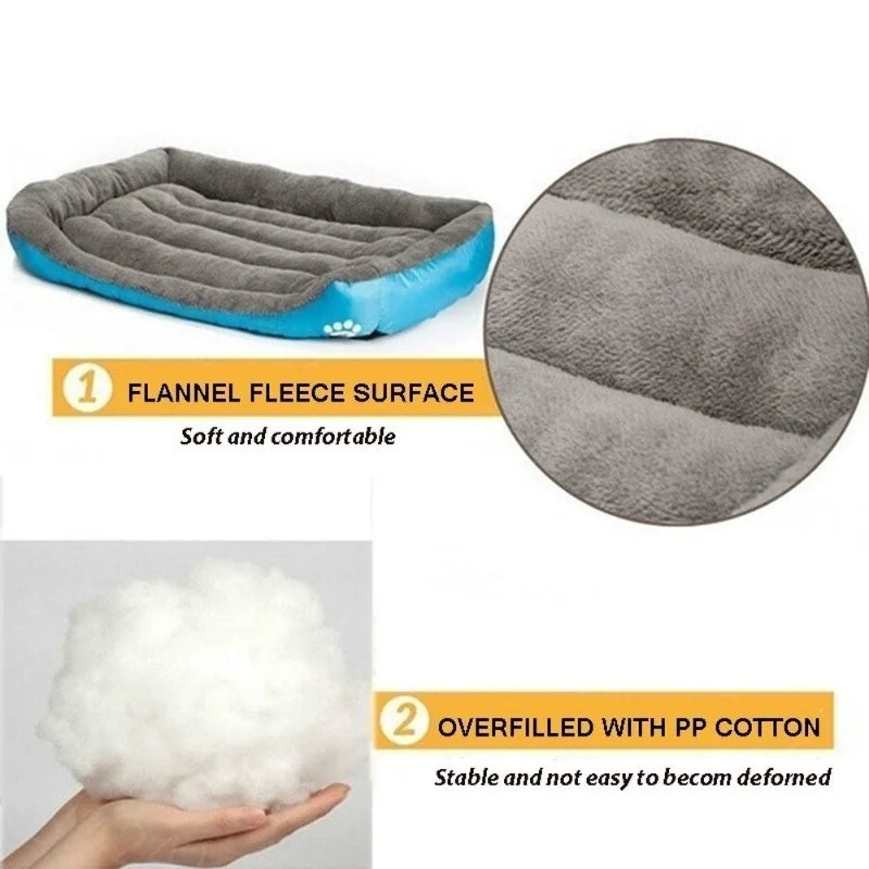 (S-3XL) Large Pet Cat Dog Bed 8Colors Warm - ProPawPet.com