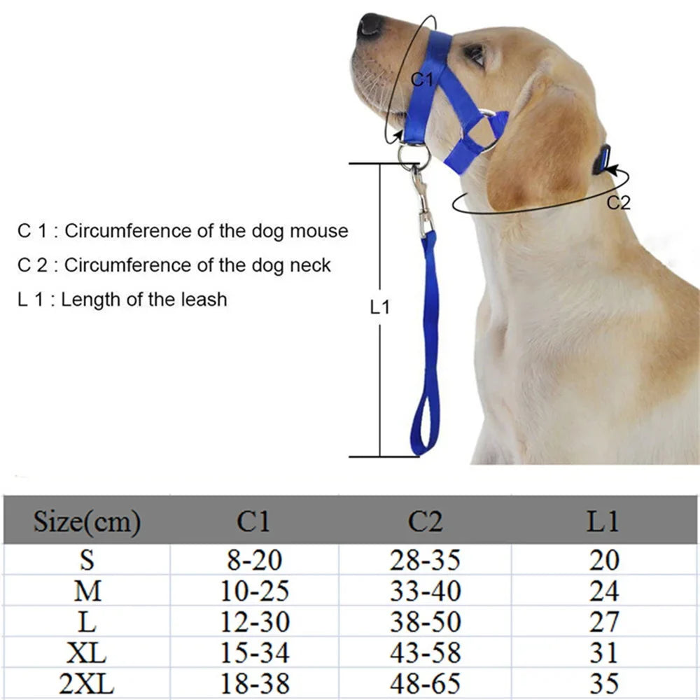 New Nylon Dog Muzzle Dogalter Dog Halter - ProPawPet.com