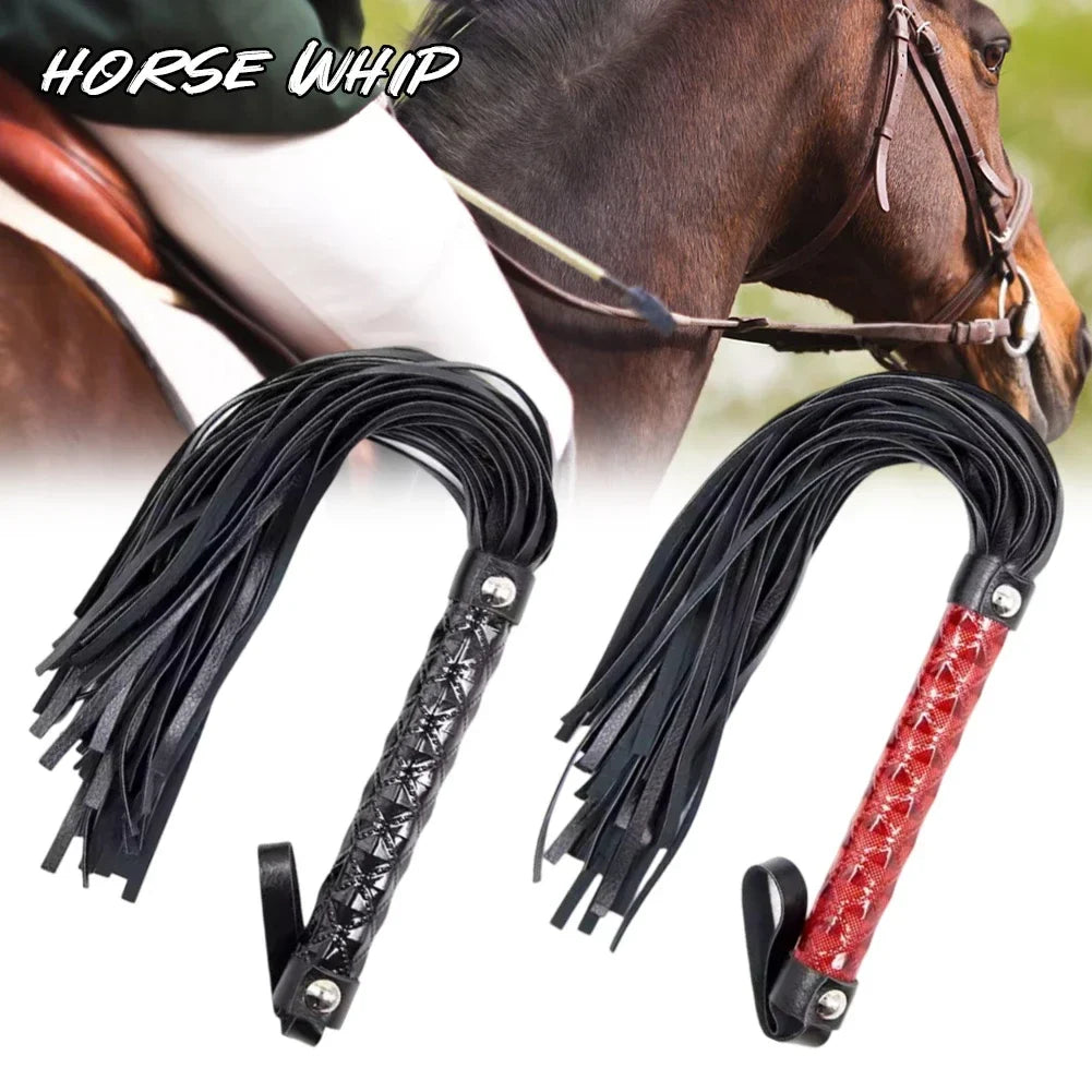 New PU Non Slip Leather Horse Whip Crop - ProPawPet.com