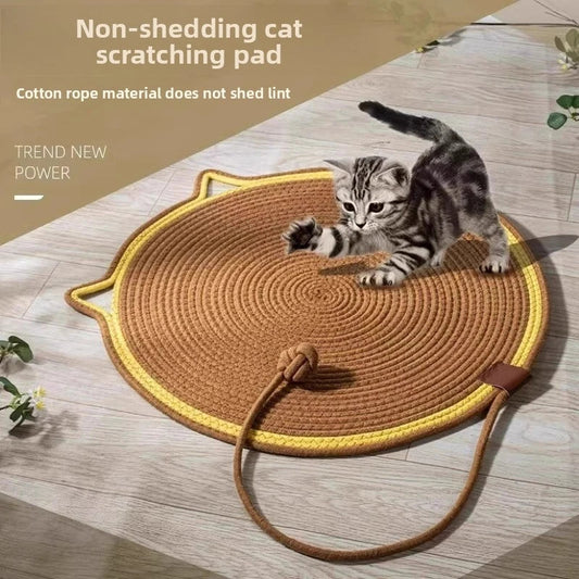 Cat Scratching Mat, Durable Cotton Rope Cat - ProPawPet.com