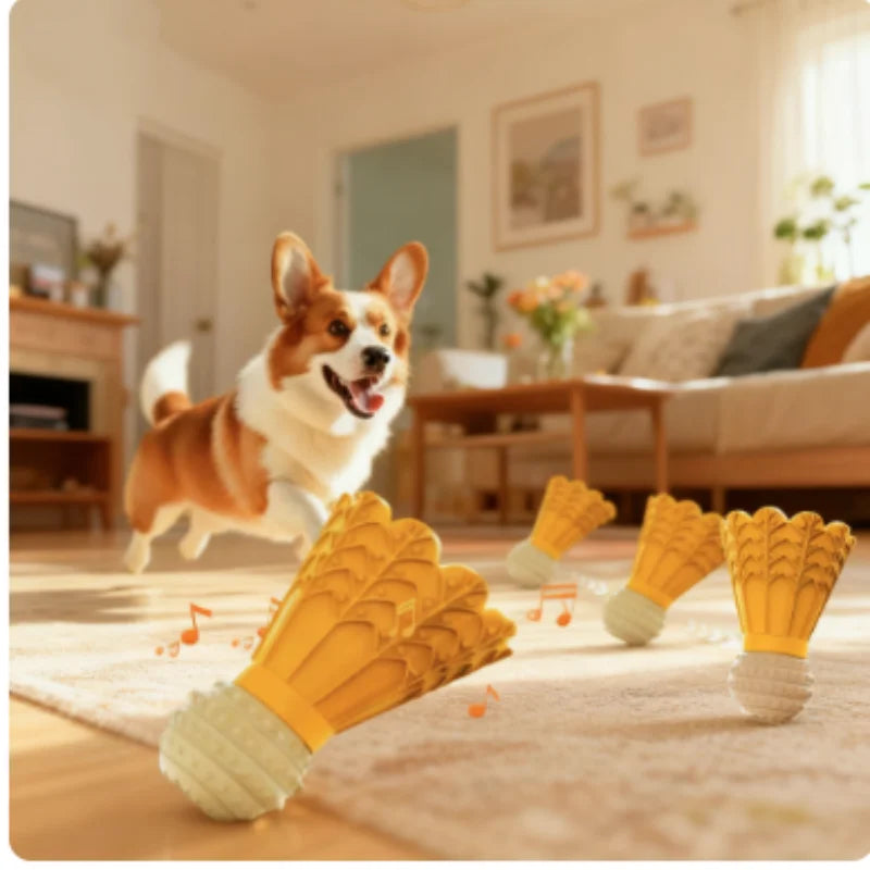 Badminton Shape Bite-Resistant Dog Toy - ProPawPet.com