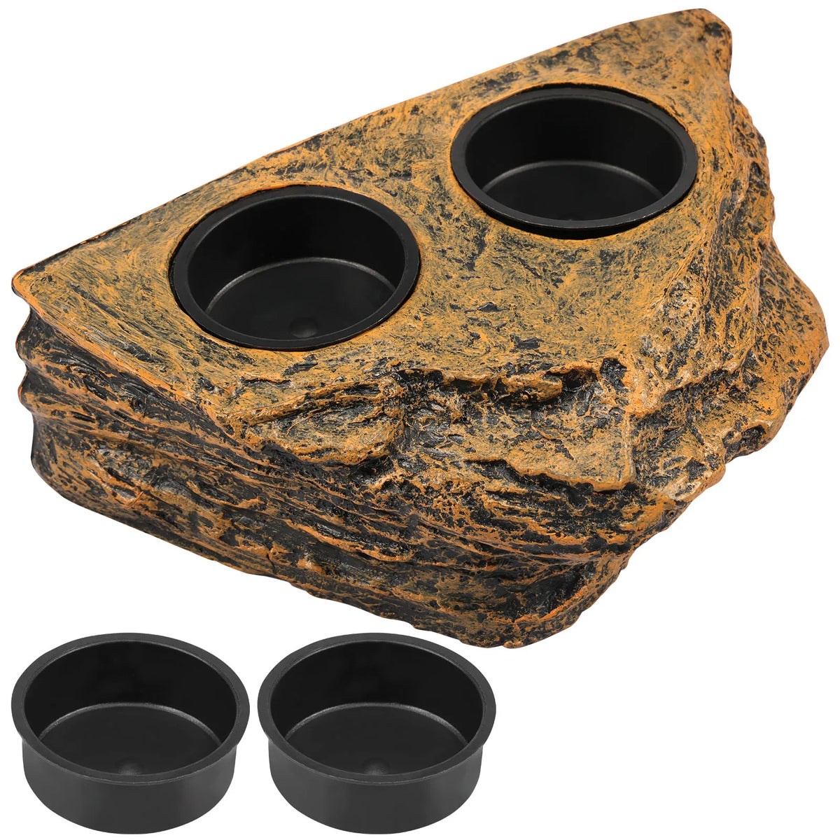 Magnetic Reptile Feeder Ledge Food Water Dish
