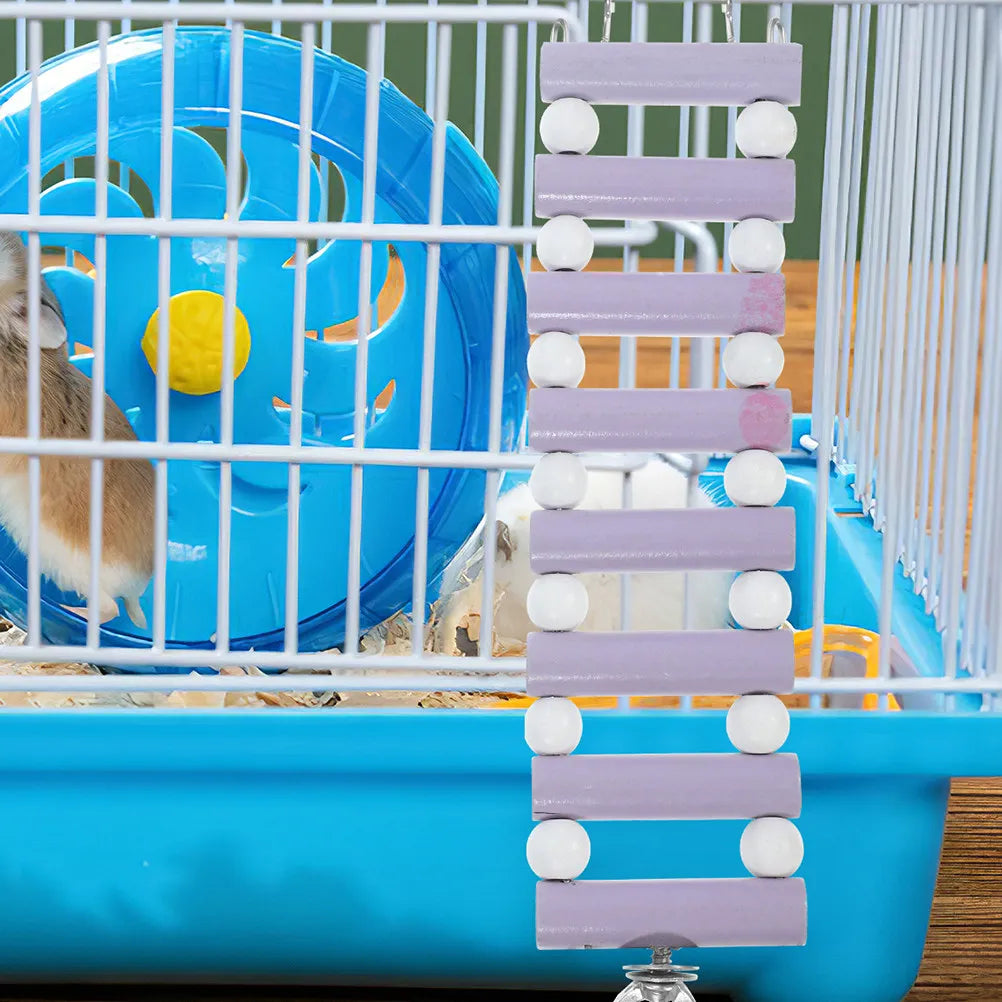 Wooden Hamster Ladder Bridge Small Animal - ProPawPet.com