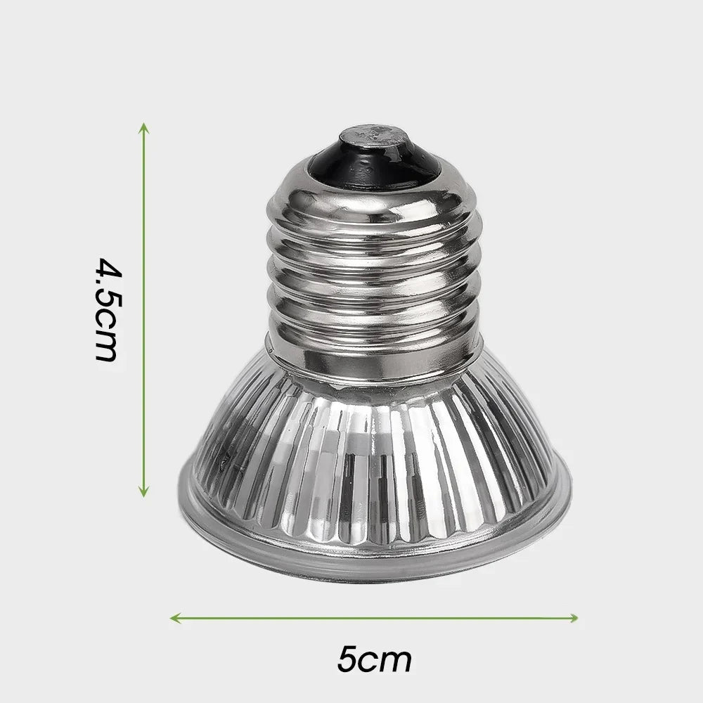 5/1Pc Tortoise Lizard Basking Lamp 25W 50W - ProPawPet.com