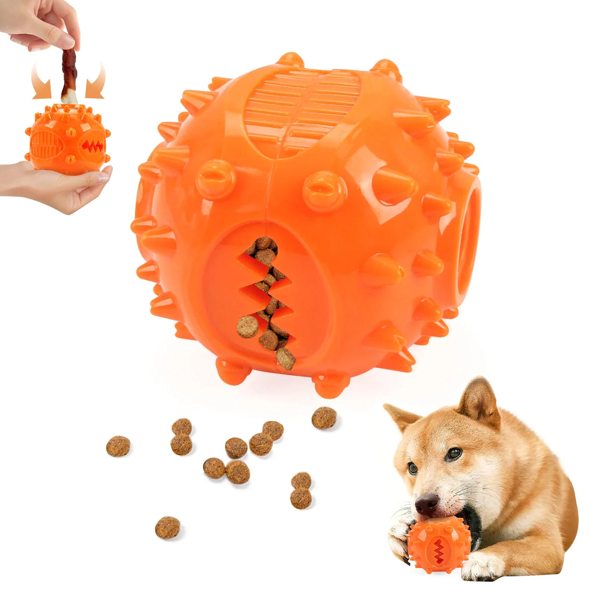 Dog Grinding Teeth Toys Chew Cleaning Anti Bite Interactive – Dog Supplies