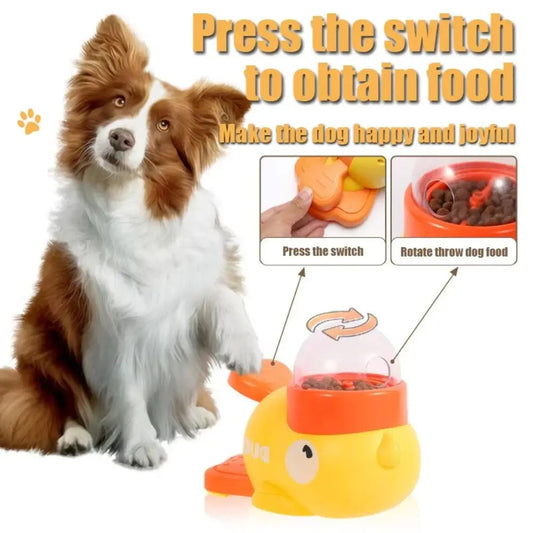Little Yellow Duck Pet Leaking Device Cartoon Anti Slip