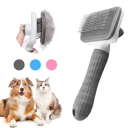 Self-Cleaning Pet Brush,One-Click Hair - ProPawPet.com