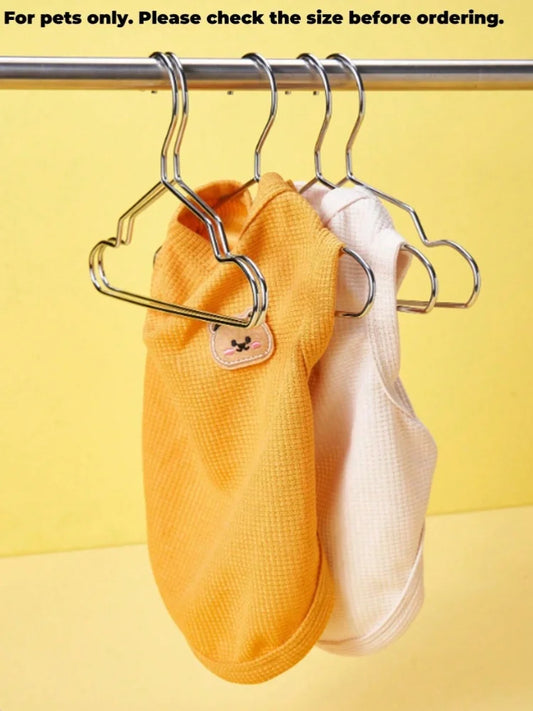 5pc Pet Silver Small Clothes Hanger Five - ProPawPet.com