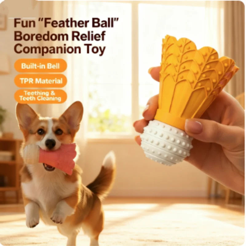 Badminton Shape Bite-Resistant Dog Toy - ProPawPet.com