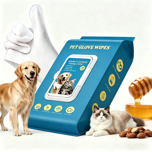 20 Pcs Pet Dry Cleaning Wet Wipes Wash Free - ProPawPet.com