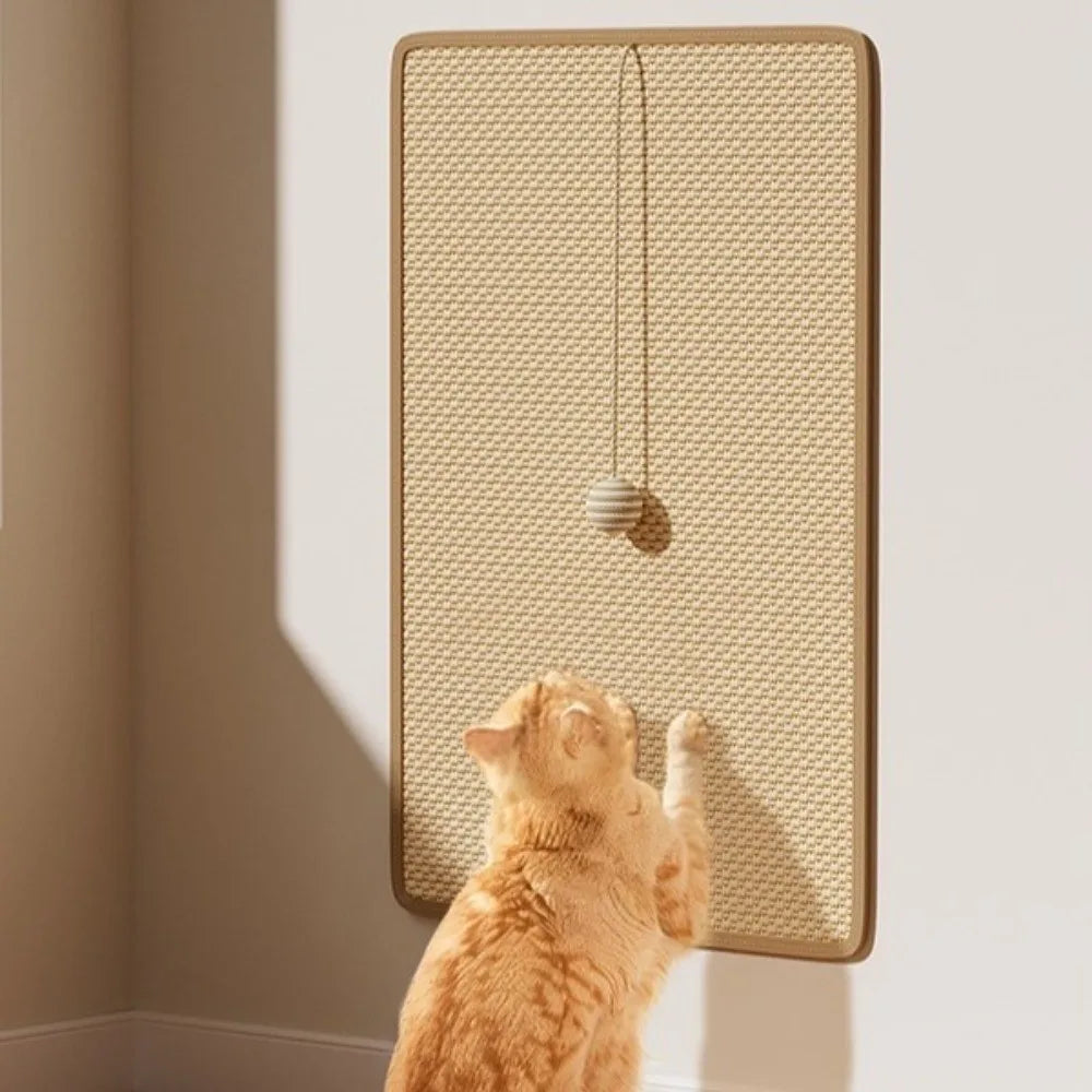 Sisal Cat Scratching Board Wall Mount with - ProPawPet.com