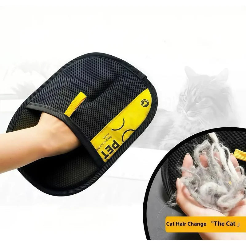 2 in 1 Pet Hair Removal Mitts for Cats Dogs - ProPawPet.com