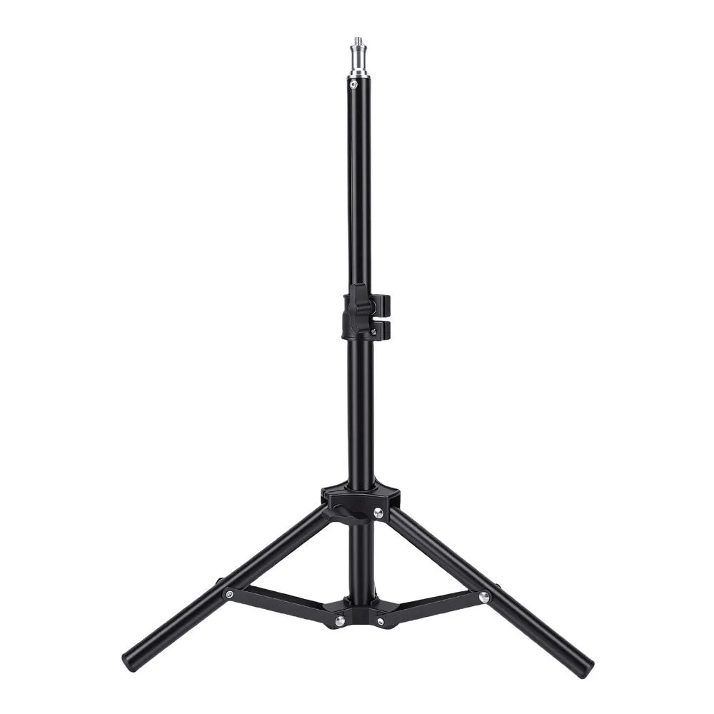 Foldable Alloy Bird Training Perch Black Adjustable Height Stand