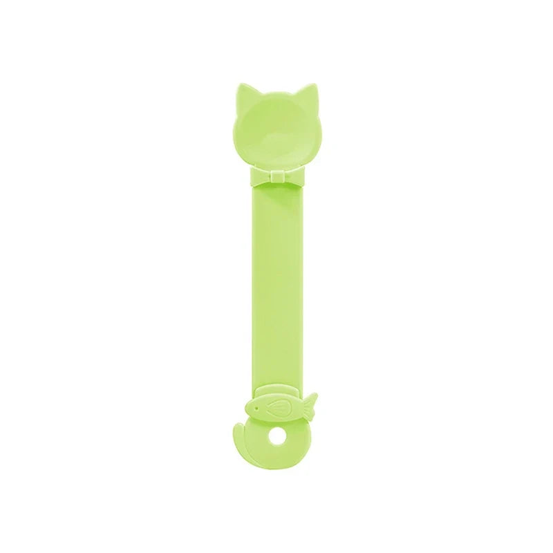 Cat Strip Feeder Spoon Long Handle Food Squeezer Pet Meat – 8 Colors