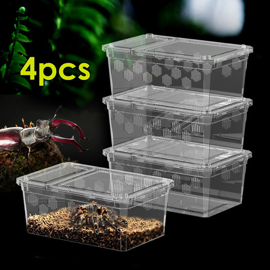 4pcs, Reptile Breeding Box, Portable - ProPawPet.com
