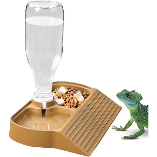 Reptile Water ,Dish Food Feeders Bowl,Large - ProPawPet.com