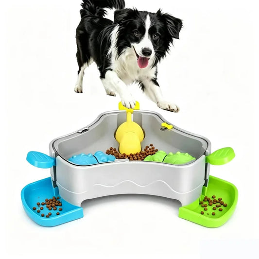 Interactive Dog Puzzle Feeder Toy Press Type - ProPawPet.com