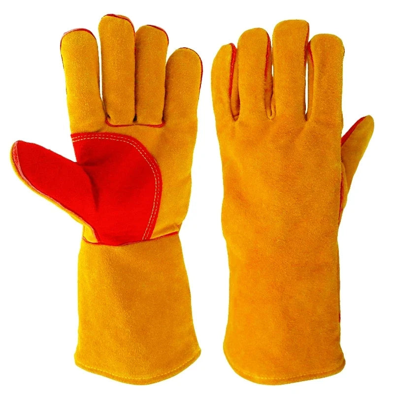 Anti-bite Safety Gloves Leather Pets Grip Biting Protective – Reptile Supplies