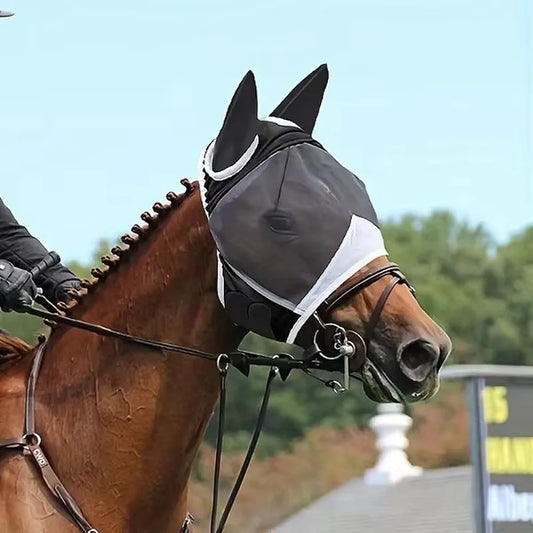 Fly Protection Professional Horse Fly Mask - ProPawPet.com