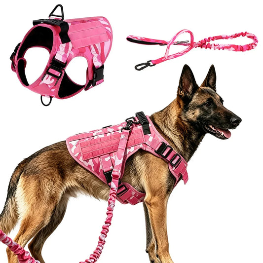 Tactical Dog Harness and Leash Set No Pull - ProPawPet.com