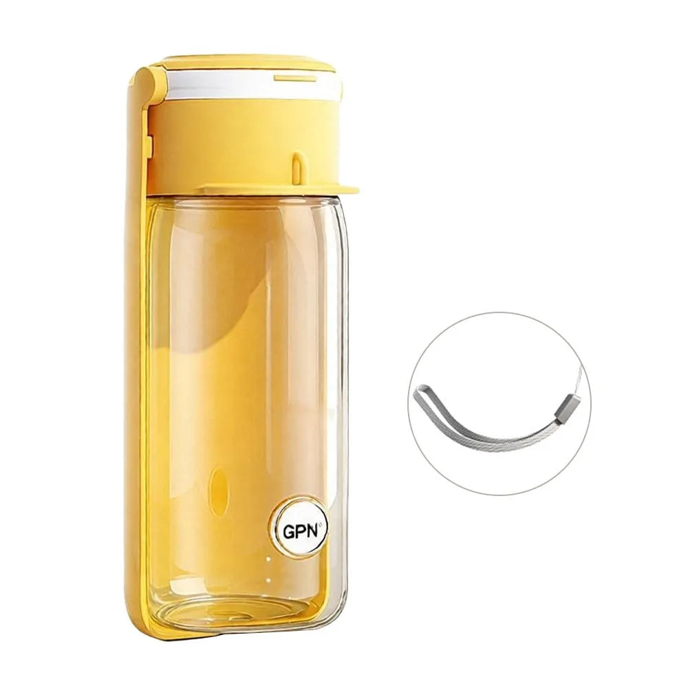2IN1 Foldable Pet Dish PP 360ml 560ml Water Bottle – 6 Colors