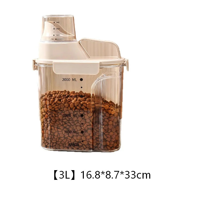 1kg 2kg 2.5kg 3kg Moisture Proof Vacuum Pet Food Storage – Cat Supplies
