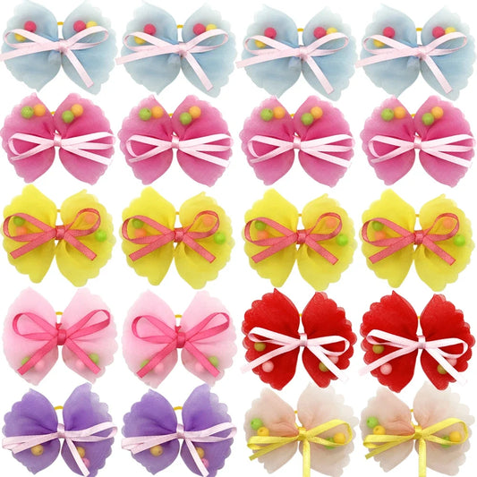 50/100pcs Cute Pet Dog Cat Hair Bows for Dog - ProPawPet.com