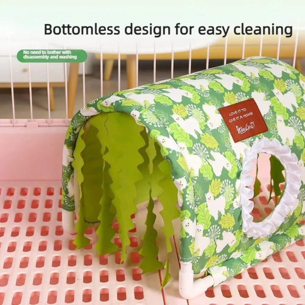 Cartoon Summer Hamster Shelter Large Tassel - ProPawPet.com