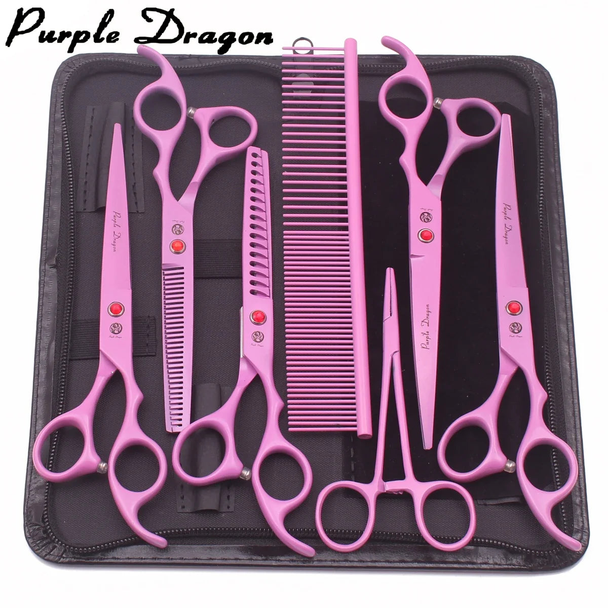Purple Dragon Dog Grooming Scissors 6.5" 7" - ProPawPet.com