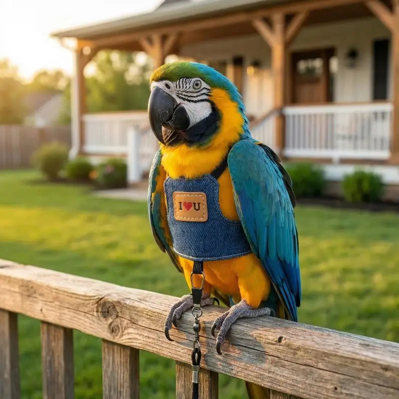 Bird Harness Adjustable Parrot Vest Flight - ProPawPet.com