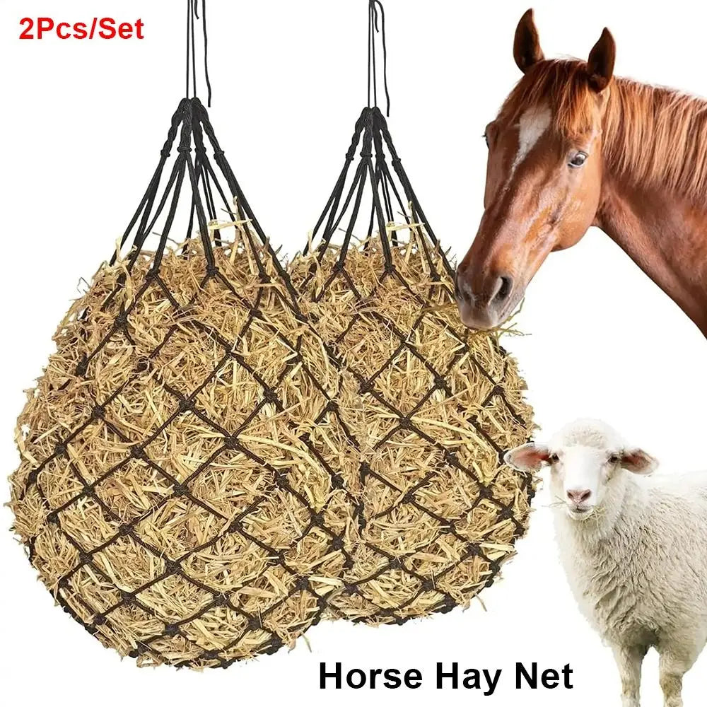 2Pcs/Set Durable Slow Feed Hay Net Large - ProPawPet.com