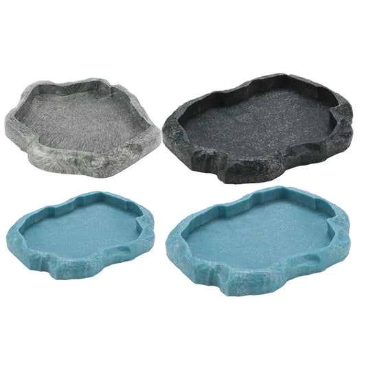 Reptile Feeder ABS Resin Reptile Rock Food - ProPawPet.com