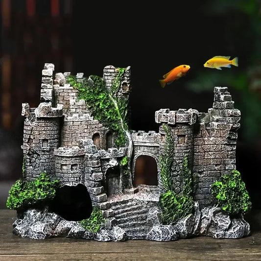 New Resin Artificial Fish Tank Ancient - ProPawPet.com