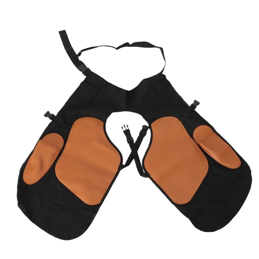 Leather Wear Proof Farrier Apron Canvas Adjustable Straps Horse