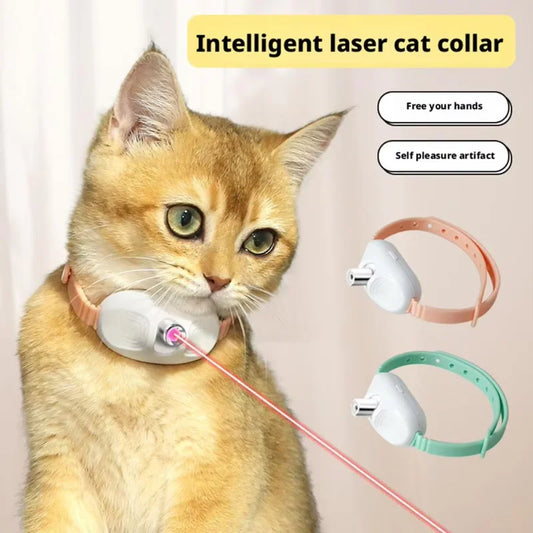 Laser Cat Teaser Collar Smart Cat Teaser Toy - ProPawPet.com