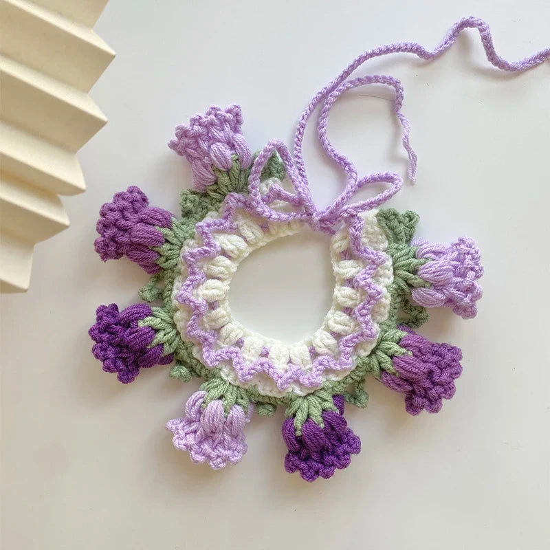 Pure hand knitting Cat Dog Knitted Collar - ProPawPet.com