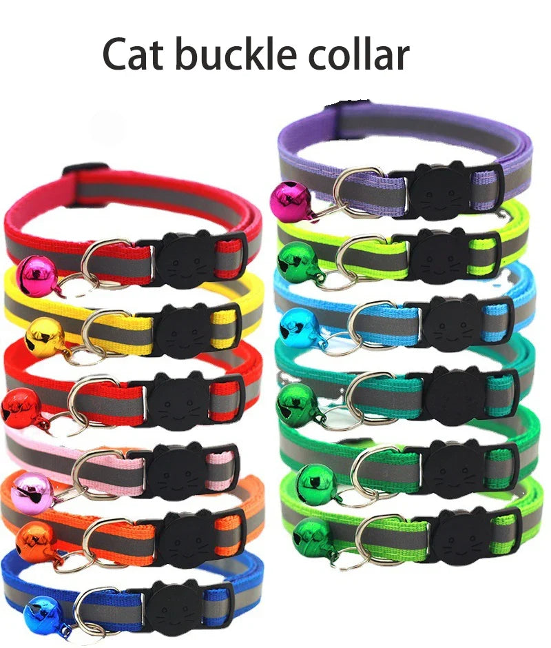 Cat Collar Colors Reflective Breakaway Neck - ProPawPet.com