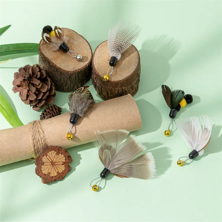 Interactive Cat Feather Toy Accessories - ProPawPet.com