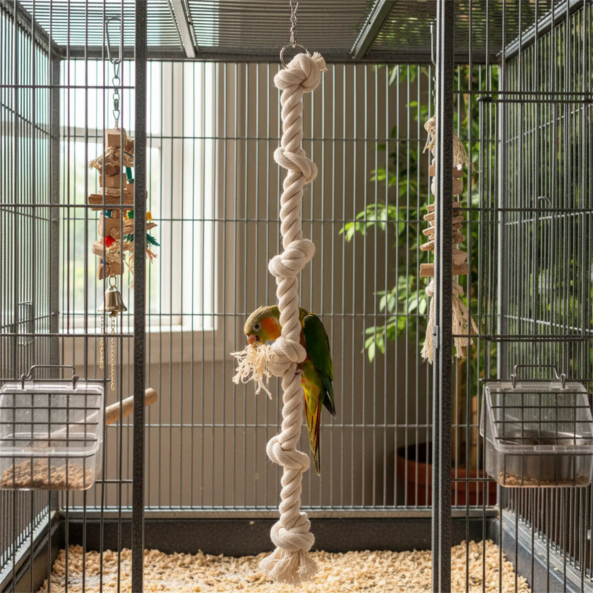 Parrot Chew Toy Parrot Climbing Cotton Rope - ProPawPet.com