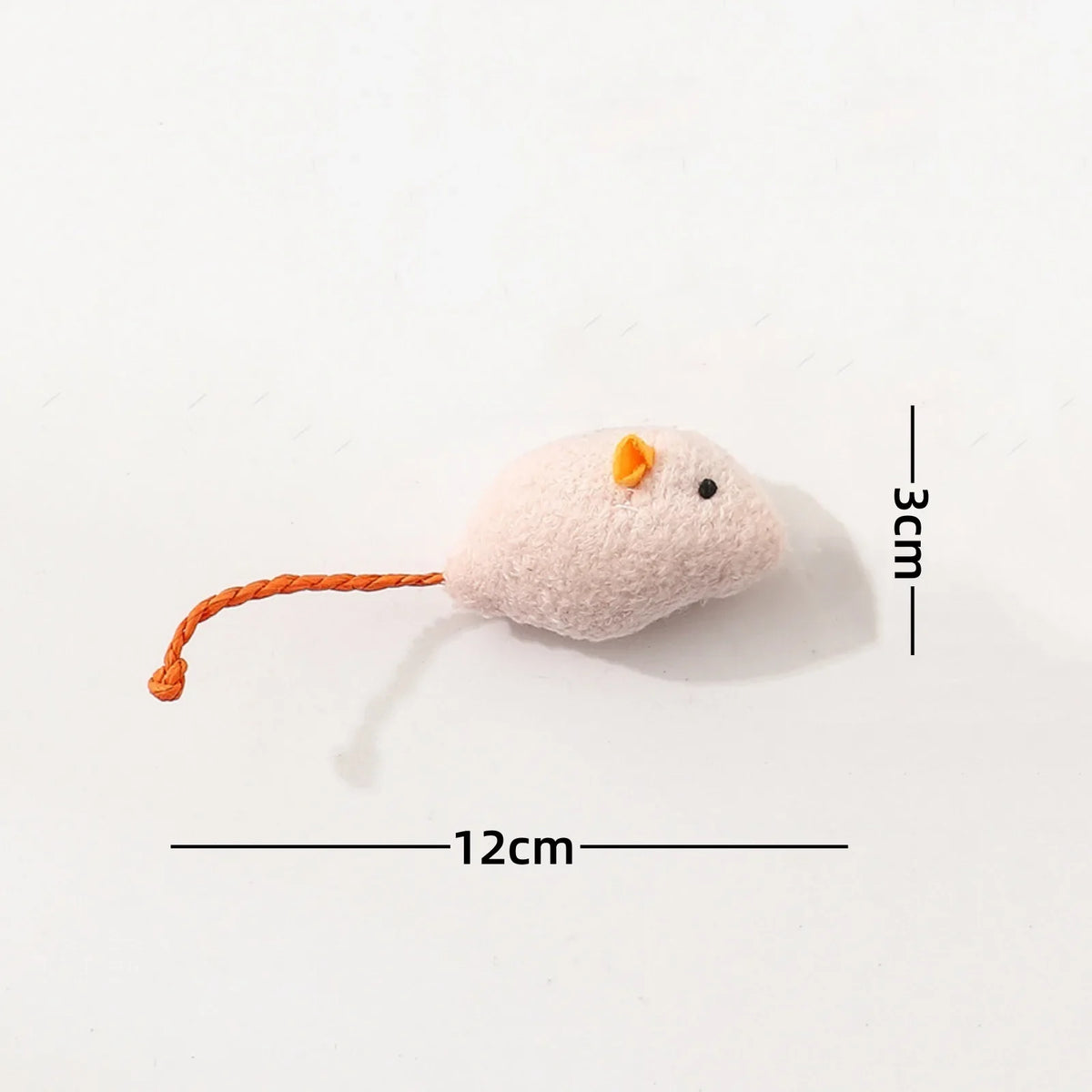 Rattle Cat Mouse Toys Also Prefilled Catnip Faux Fur, Interactive