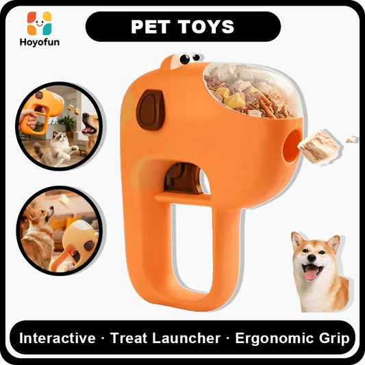 Interactive Dog Treat Launcher Pet Training - ProPawPet.com