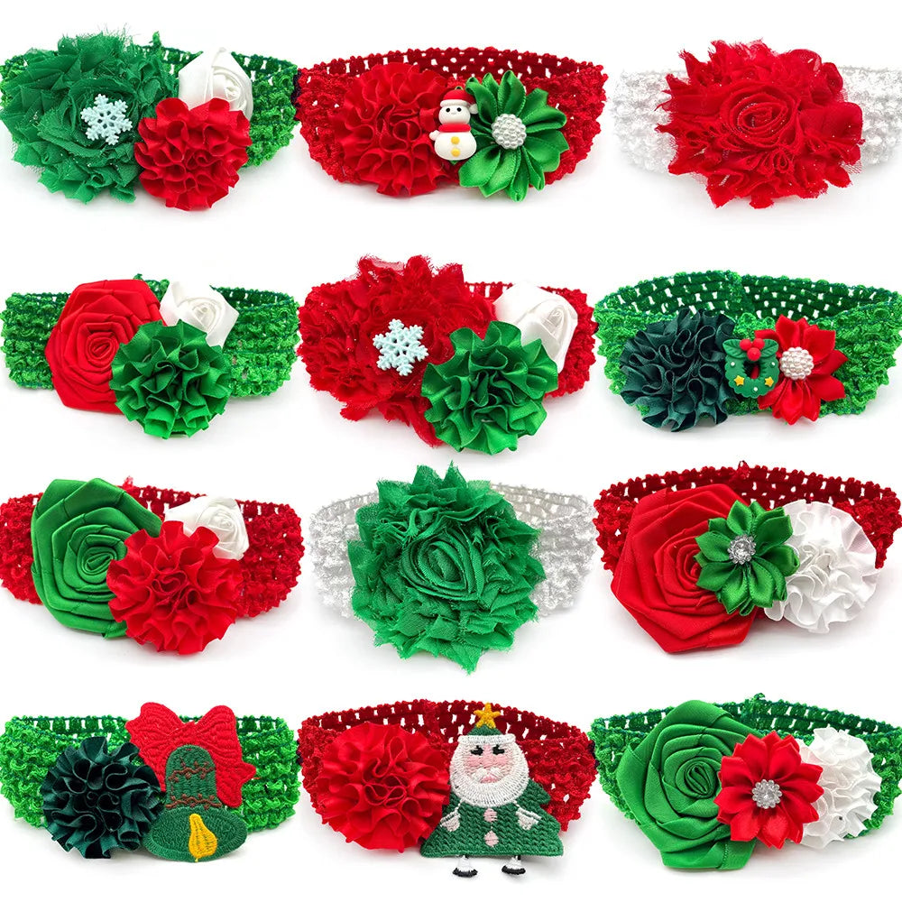 30 Dog Bow Tie Christmas Accessories – 2 Sizes