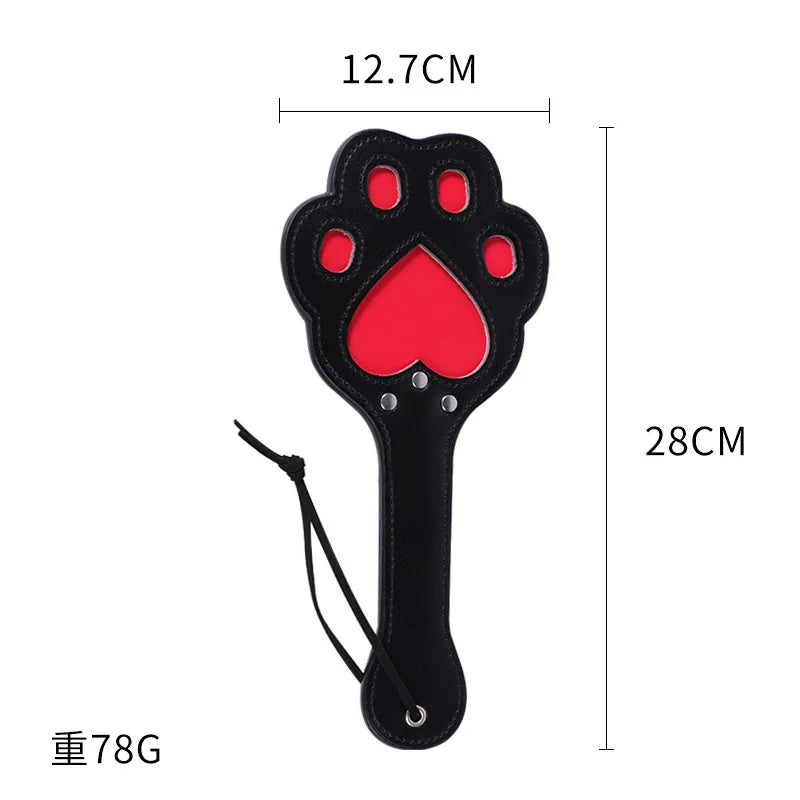 28cm PU Leather Paddles,,whip Paddles Whip