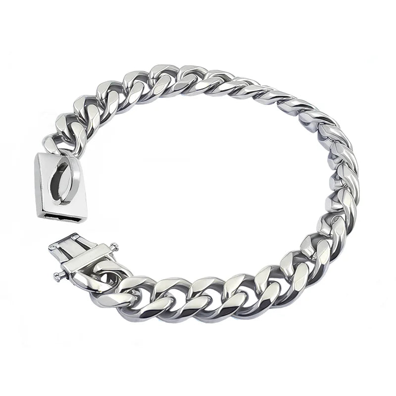 Gold Dog Collar Stainless Steel Metal Pet - ProPawPet.com