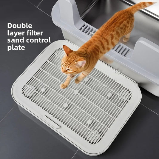 Large Cat Litter Mat Double Layer PP - ProPawPet.com