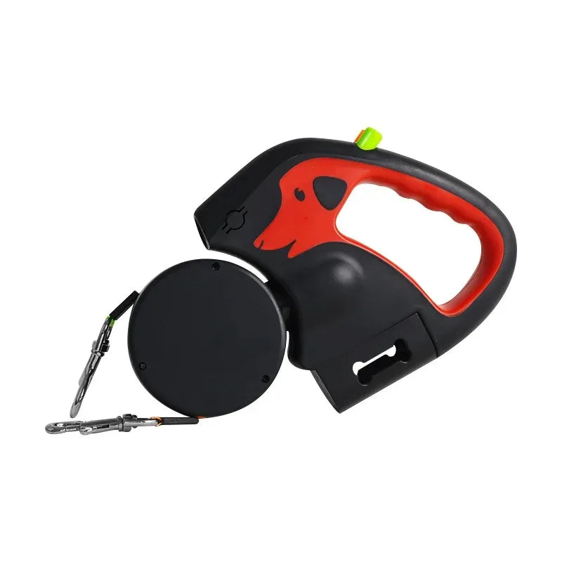 3m Retractable Dog Lead for Small Reflective Dual Pet