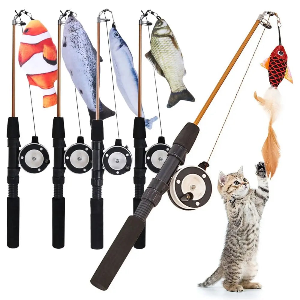 New Retractable Cat Teaser Wand Toy - ProPawPet.com