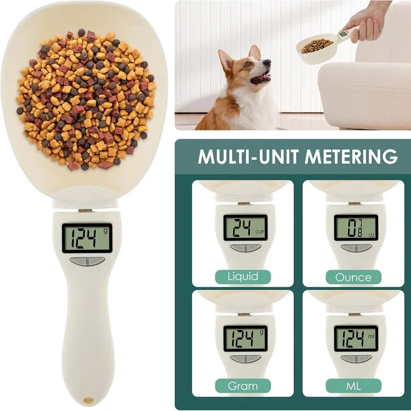 Pet Food Measuring Scoop Electronic Dog Cat - ProPawPet.com